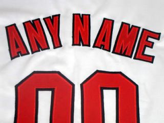   Baseball Jersey White Button Down New Custom Name Number MZA