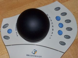 3DCONNEXION 4000FLX Spaceball 4000 Serial 3D CAD Mouse
