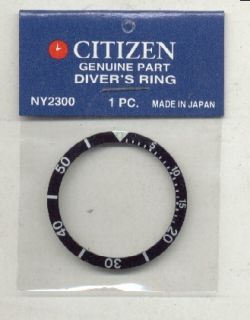 Black Bezel Made for Citizen Diver 8200 Automatic New