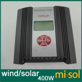 Hybrid Wind Solar Charge Controller 400W Regulator 12V Wind Charge 