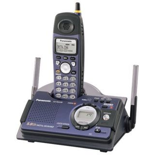 PANASONIC KX TG5438F 5 8GHZ DIGITAL GIGARANGE CORDLESS PHONE W 