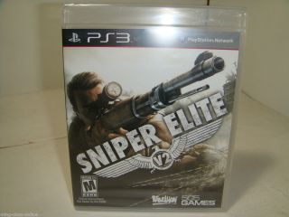 New 505 Games Sniper Elite V2 PlayStation 3 PS3 Game Booklet Case 