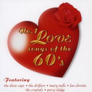 No 1 Love Songs of The 60s Audio Music CD Rock Pop New