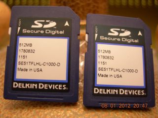 Two 512 MB SD Card New 2pc Made in The USA 100 Guaranteed Will Last 