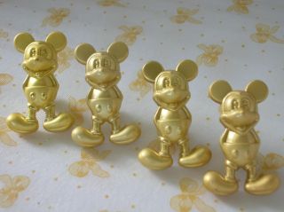 Pcs Cute Golden Colour Mickey Mouse Door Knobs Drawer Kitchen 