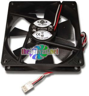 Medium Speed 92mm Case Fan w 3 Pin Connector Brand New
