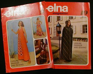 Elna Magazine 1973 Number 9 10 16 Pages Each Check Description