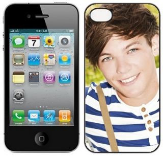 Louis Tomlinson 1D One Direction Hard Case Fits iPhone 4 s Mobile 