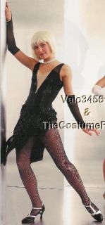 39 99 Sale All That Jazz Flapper Dress Mitts Dance Costume Child L XL 