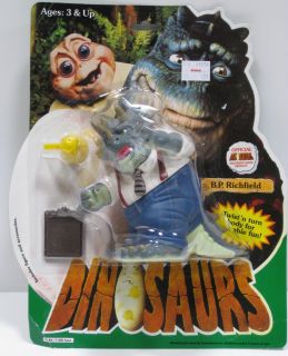 1990s Dinosaurs Action Figure BP Richfield NIB Hasbro Jim Henson TV 