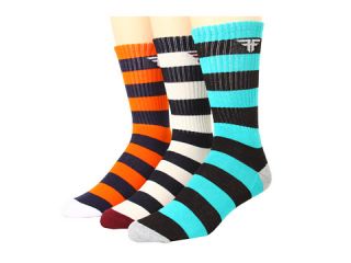 fallen trademark striped sock 3 pair pack $ 19 50