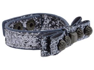   Bow Chic Grey Glitter and Hematite Bracelet $17.99 $20.00 SALE