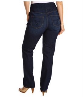 Jag Jeans Plus Size Plus Size Peri Pull On Straight in Blue Shadow $57 