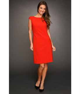 Ellen Tracy Cap Sleeve Twill Sheath Dress $78.99 $119.00 SALE