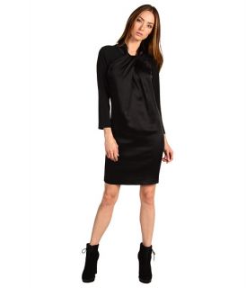 LOVE Moschino Enver Satin Dress with Draped Neck Detail $201.99 $425 