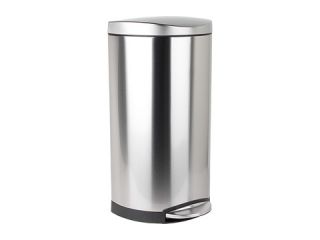 simplehuman 30L Semi Round Deluxe Step Can $99.99