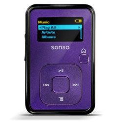 New SanDisk Sansa Clip 4GB Indigo Flash MP3 Player