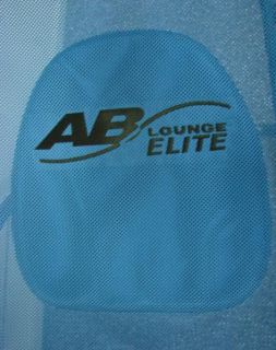 AB Lounge Elite Abdominal Fitness Exercise Machine + DVD & Manual