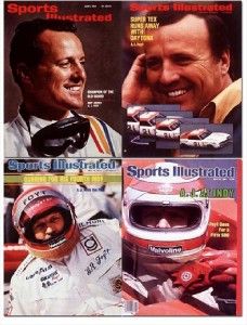 foyt set of 4 sports illustrated cover posters