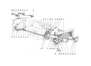 Ferrari 365 412 400 AC Compressor Bracket Support 100459
