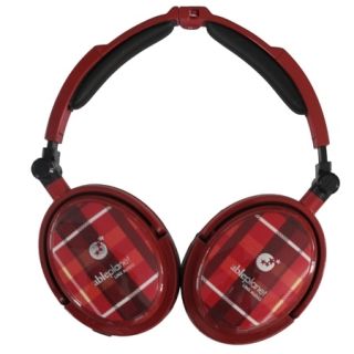 Able Planet XNC230 EXTREME Noise Canceling Stereo Headphone Red