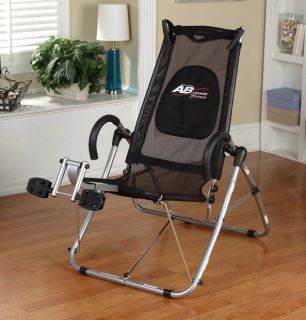 Tony Little AB Lounge Xtreme Exercise Chair with Quick ABS Workout DVD 