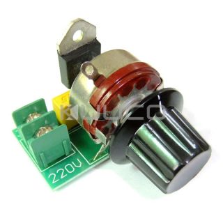 AC 220V SCR Controller Switch 3000W Adjustable Voltage Regulator 