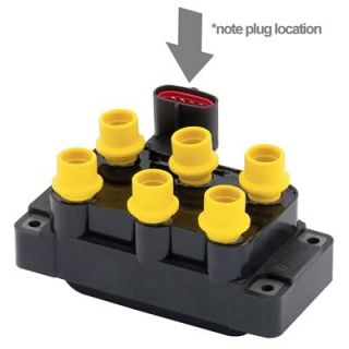 Accel 140036 Ignition Coil Super Coil Edis Verical Harness Connector 