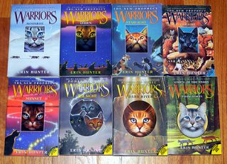 14 Warriors Cat Series 1 6 Softcover Children Books Erin Hunter New 
