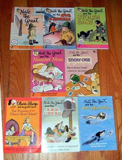 Nate The Great Childrens Detective Books Level 2 Marjorie Weinman 
