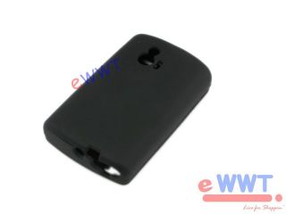For Sony Ericsson ST15 ST15A ST15i Black Silicone Soft Back Cover Case 