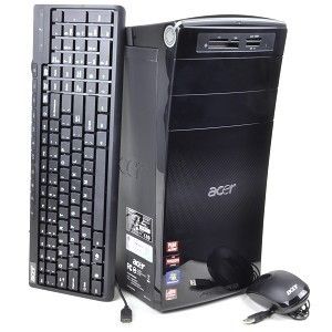 Acer Aspire AM3470 UC30P Fusion Quad Core 2 4GHz 6GB 1TB DVD±RW Win 7 