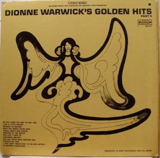 DIONNE WARWICK golden hits LP Mint  SPS 577 Vinyl 1970 Record