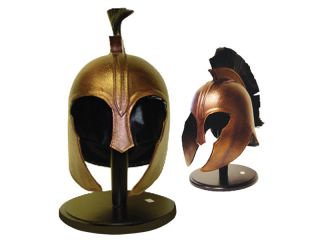 Achilles Troy Trojan Movie Greek Horse Helmet Armor Wearable Stand 