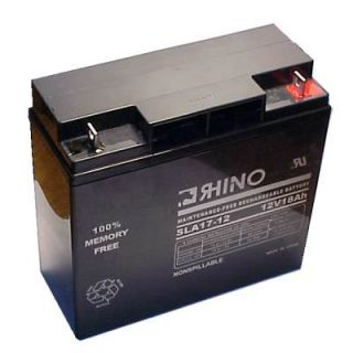 12V 18Ah Rhino 17 12 SEALED Lead Acid AGM Battery New