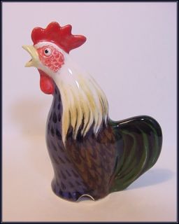 you are bidding on this english pie bird 2005 colorful rooster pie 