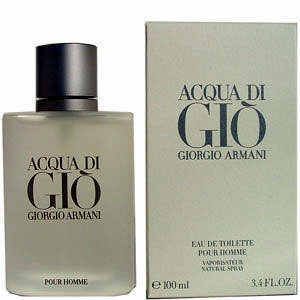 Acqua Di Gio for Men by Giorgio Armani 3 4oz Mens Eau de Toilette New 