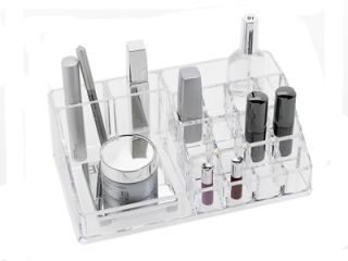 Clear Acrylic Cosmetic Make Up Storage Organizer New