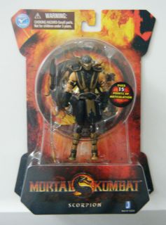 Mortal Kombat MK9 4 Action Figure Scorpion VHTF