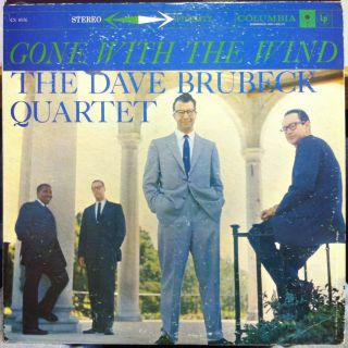 Dave Brubeck Gone with The Wind LP VG CS 8156 Vinyl 1959 6 Eye 6i Orig 