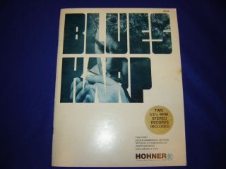 Blues Harp Hohner Jerry Ackley Includes Two 33 1 3 RPM Stereo Records 