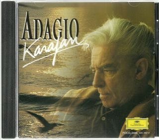 Adagio RARE Karajan 1989 Japan CD 11 Tracks Herbert Von Karajan