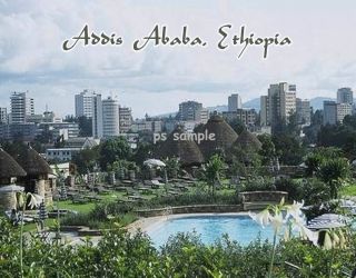 Ethiopia Addis Ababa Travel Souvenir Fridge Magnet