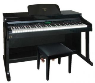 Adagio KDP 8826PE Digital Piano 88 Keys 4 Speakers Polished Ebony 