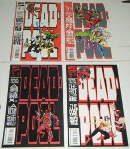 Deadpool The Circle Chase 1 4 Marvel 1993 FN VF Hot