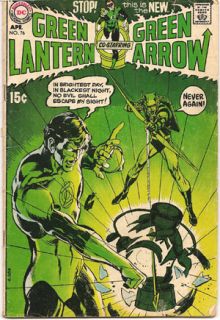 GREEN LANTERN / GREEN ARROW #76  APR. 1970  1st NEAL ADAMS