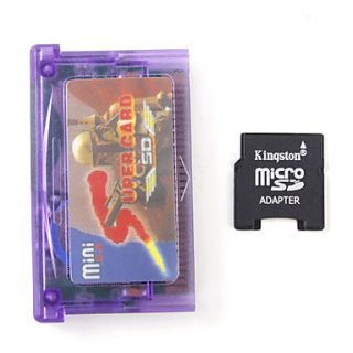   SD to Super Card Adapter for GBA SP NDSL + TF to Mini SD Card Adapter