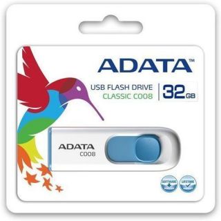 DATA C008 ADATA 32GB C008 Retractable USB 2 0 Flash Drive AC008 32G 