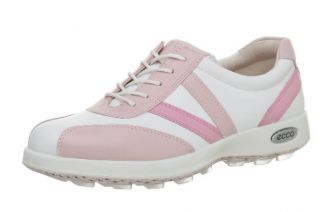 New Womens Ecco Spikeless Activa Waterproof Golf Shoes White 