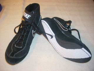 NIKE wrestling shoes (adult size 8) & Adidas singlet (size youth 
